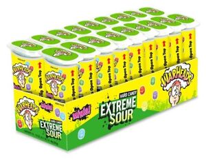 18x Warheads Extreme Sour Minis Fruit Flavour Hard Candy 49g American Sweets