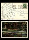 New ListingMayfairstamps US 1946 Winona Lake to Chicago IL Lagon Garden Postcard aaj_62915