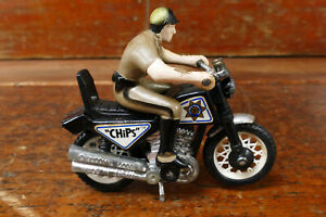 VTG CHIPS Police Motorcycles 1970s/1980s TV Highway Patrol Buddy L Made In Japan