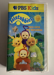 Rare 1997 PBS Kids Teletubbies Here Come The Teletubbies VHS