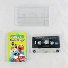 Sesame Street Fiesta Songs Cassette 1988 w/ Lyrics