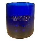 Harveys Bristol Cream Cobalt Blue Glass Cup