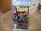 Thor 407 cgc 9.8 Marvel 1989 into the Bio-Verse WHITE pgs NM MINT 177 cover swip