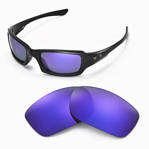 New Walleva Polarized Purple Lenses For Oakley Fives Squared