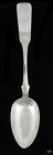 Antique 1845 Russian Silver Fiddle Shell Stuffing Serving Spoon 12.5