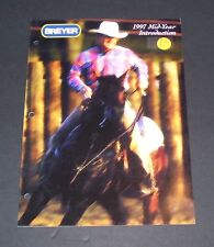REEVES INTERNATIONAL BREYER HORSE TOY CATALOGUE LEAFLET MID-YEAR 1997 #207