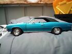 1967 Chevy Chevelle L-78 Die Cast Toy Model Car Ertl American Muscle Blue 1 18