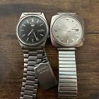 Vintage Seiko 5 Men's Automatic 21 Jewels Watch Lot, Working