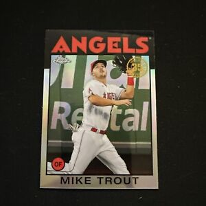 New Listing2021 Topps Chrome - 1986 Topps Baseball #86BC-2 Mike Trout