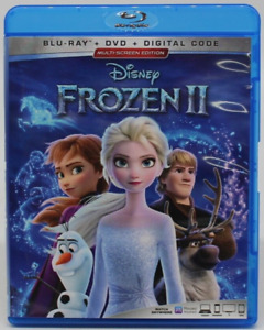 Frozen II Disney Blu Ray & DVD 2 Discs Animation Elsa Anna Olaf Kristen Bell