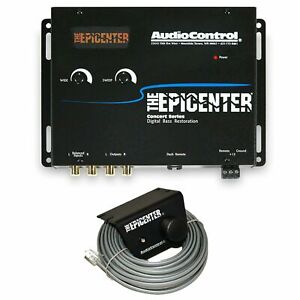 AudioControl Epicenter Digital Bass Restoration Processor -BLACK+ Knob NEW
