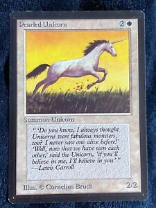 Magic: The Gathering Pearled Unicorn Beta MTG