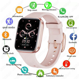 Smart Watch Men Women Waterproof Heart Rate Bluetooth for iOS Android Samsung