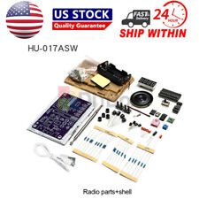 HU-017A RDA5807S FM Radio DIY Kit Set Electronic DIY Parts 87MHz-108MHz w/ Shell