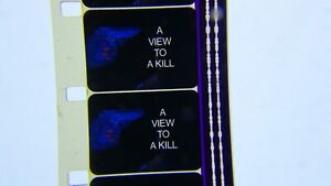 16mm Roger Moore in A VIEW TO A KILL  Feature Film in  LLP Low FADE And NICE!