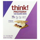 Protein+ 150 Calorie Bars, S'mores, 10 Bars, 1.41 oz (40 g) Each