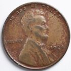 1924-D Lincoln Wheat Penny Cent Very Fine (VF) Details--Environmental Damage