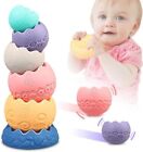 Stacking Balls Soft Toys Montessori Toys For Babies 6 12 18 Months 1 Year Old