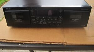 New ListingDenon DRW-580 Precision Audio Dual Cassette Tape Deck Dolby TESTED WORKS