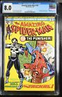 Amazing Spider-Man #129 CGC VF 8.0 1st Appearance of Punisher! Marvel 1974
