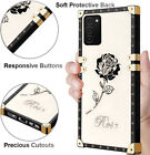 Diamond Rose Phone Case Cover For Vivo OPPO Reno Realme Xiaomi POCO Redmi iPhone