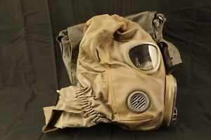 1987 Russian Army M10 Gas Mask, Hood, and Bag