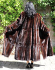 Mink Coat Lunaraine Mink American Legend fur Coat Mink Fur Female Dark Brown