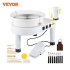 Electric Pottery Wheel Machine 28CM 35CM Foot Pedal W/ Shaping Tools DIY Craft