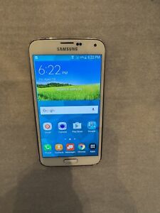 Samsung Galaxy S5 SM-G900V 16GB White Verizon Unlocked Good