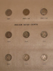 1857-1909 Flying Eagle & Indian Penny Collection 56 Coin Set includes 1908-s