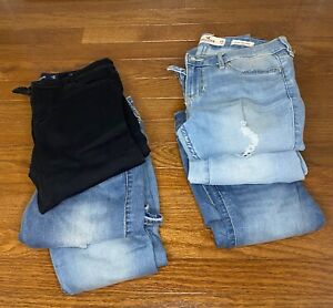 You Pick! Girls Women Teen Jeans Hollister Aeropostale Skinny Size 00/0/1/3