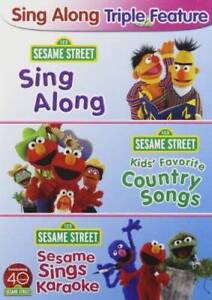 Sesame Street: Sing Along Fun Pack - 3 Disc Set - DVD By Various - VERY GOOD