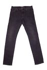 Dior Homme Dark Washed Gray Cotton Blend Jeans Size 32