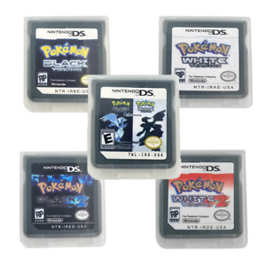 NDS 2DS 3DS XL Pokemon For Nintendo Black / White / Black 2 / White2 Game Card