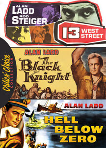 Alan Ladd Action Triple Feature [New DVD] 2 Pack