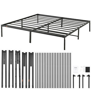 VEVOR King Size Bed Frame 14 inch Metal Bed Frame Platform 1500 lbs Noise Free