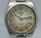 Seiko 5 Automatic 6309-9000 Day/Date Patina Dial Vintage Men’s Watch