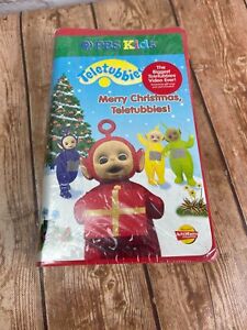 Merry Christmas Teletubbies VHS Clamshell 1999 Holiday New