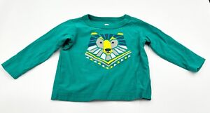 Tea Collection Baby Boy's Long Sleeve Shirt 6-9m Bonsi Scandi Bear Tribal Tee