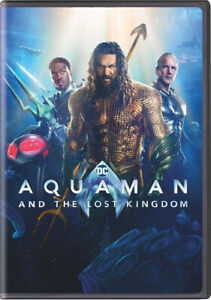 Aquaman And The Lost Kingdom (DVD, 2023 2024) New SHIPS March 19, 2024 Pre Order