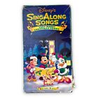 Disneys Sing Along Songs Very Merry Christmas Songs VHS 1997 Volume 8