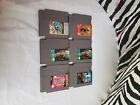 6 Nintendo Games ( Untested As Is)