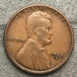 1928-S  * Lincoln Wheat Cent - Better Grade ~ X892