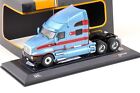 2018 KENWORTH T2000 TRACTOR TRUCK 3-ASSI BLUE METT RED 1:43 SCALE BY IXO