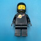 Lego Classic Space Black Astronaut Minifigure RARE EUC 6985 6891 6971 6702 6951
