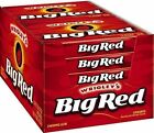Big Red Cinnamon Chewing Gum Slim Pack x10 Packs Full Box BB June/24