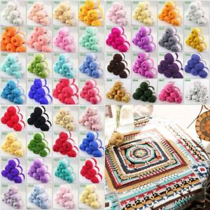 Sale 6Skeinsx50gr DK Baby Cashmere Silk Wool Hand Knitting Scarf Crochet Yarn
