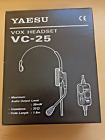 Vox headset VC-25 Yaesu, fits for Vertex  and some Motorola