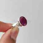 Natural Ruby Ring, 925 Solid Sterling Silver Ring, Handmade Silver Ring,