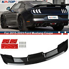 Rear Trunk Spoiler Wing for 2015-2024 Ford Mustang Coupe GT Style Carbon Fiber (For: 2018 Ford Mustang GT)